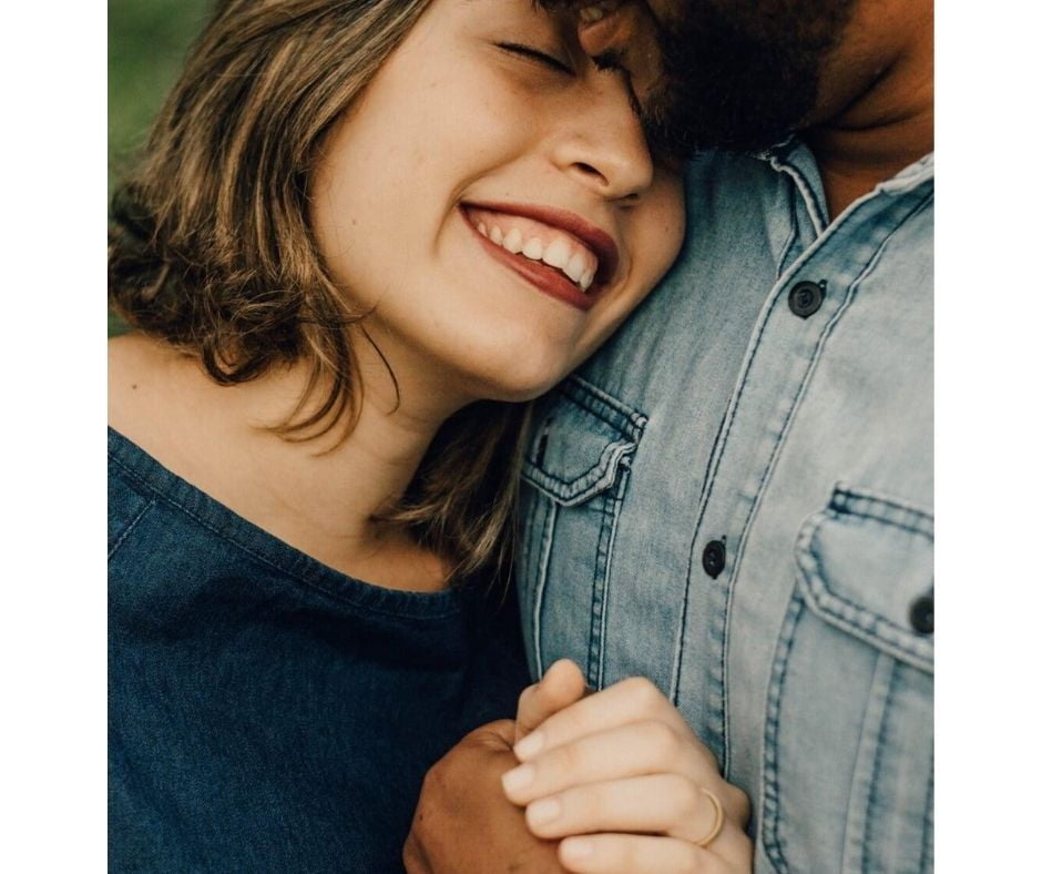 calm couple